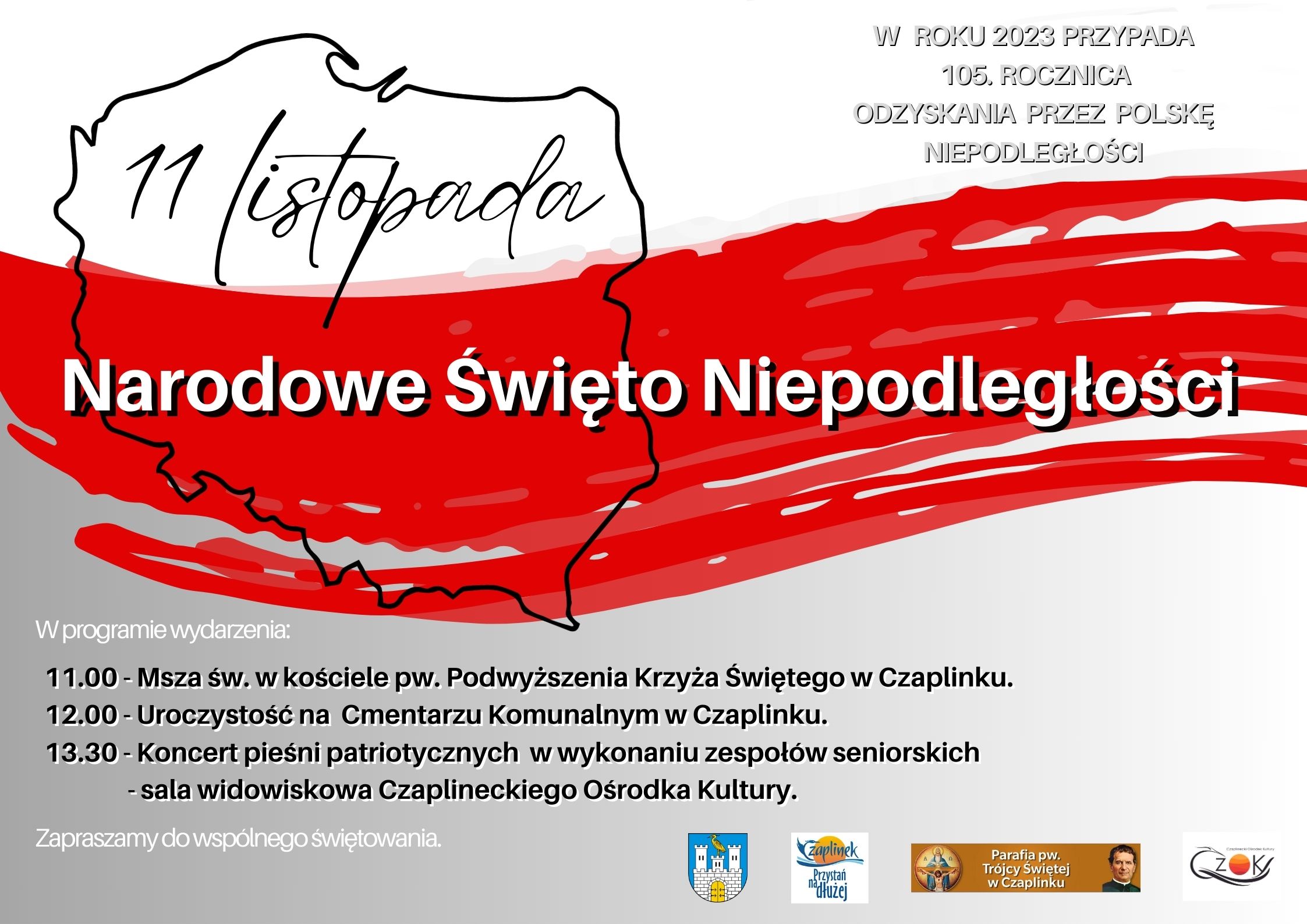 Obchody Narodowego Święta Niepodległości W Czaplinku | Urząd Miejski W ...